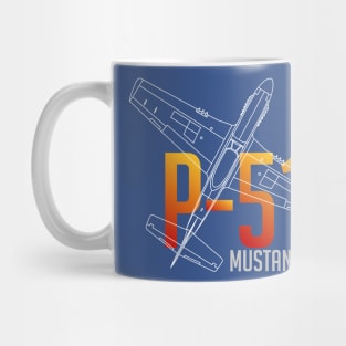 Legendary Wings: The P-51 Mustang Chronicles Mug